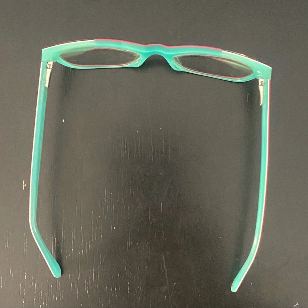 LULU GUINNESS LK009 Light Pink/Polka Dot Kids Eyeglasses Frame 48-16-130 EUC